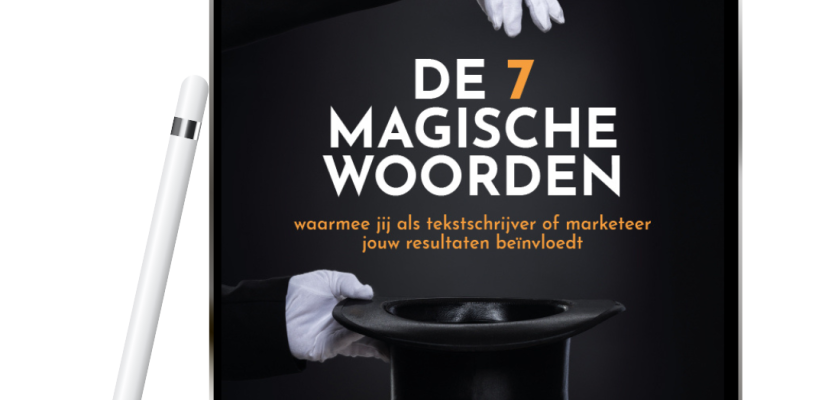 Cover '7 magische woorden' door Nicol Tadema